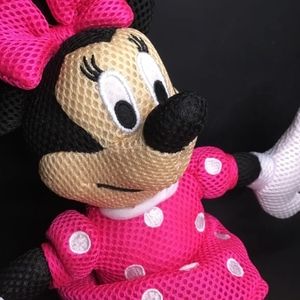 Minnie Mouse Pink Polka Dot Swim/Bathing Suit - Washable Bath Plush